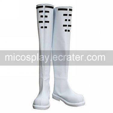 Cosplay Shoes Inspired by Vocaloid Hatsune Miku White PU Leather