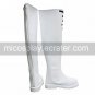 Cosplay Shoes Inspired by Vocaloid Hatsune Miku White PU Leather