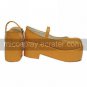 Cosplay Shoes Inspired by Vocaloid Kagamine Rin Orange Platform