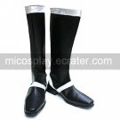 Cosplay Shoes Inspired by Vocaloid Kaito Black PU Leather