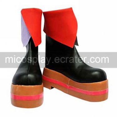 Cosplay Shoes Inspired by Vocaloid Luka Black Cortes kimono VER.