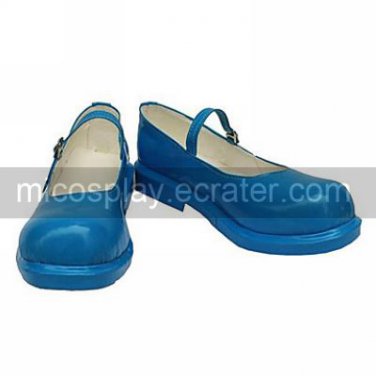 Cosplay Shoes Inspired by Vocaloid Miku Blue