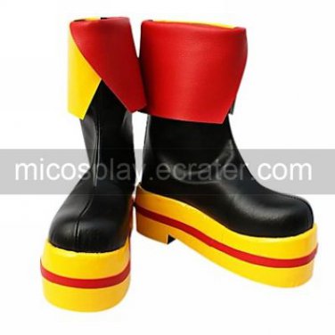 Cosplay Shoes Inspired by Vocaloid Rin Courtesan