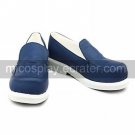 Cosplay Shoes Inspired by Vocaloid Snow Miku Blue