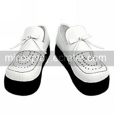 Cosplay Shoes Inspired by Vocaloid-Kagamine Rin&Len White Platform