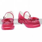 Cosplay Shoes Inspired by When They Cry 3 Umineko no Nakukoroni Lambdadelta Fuschia