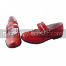 Cute PU Leather Flat Simple Design Classic Lolita