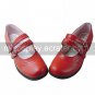 Cute PU Leather Flat Simple Design Classic Lolita