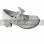 Cute White PU Leather 4.5cm High Heel Sweet Lolita Shoes with Bow