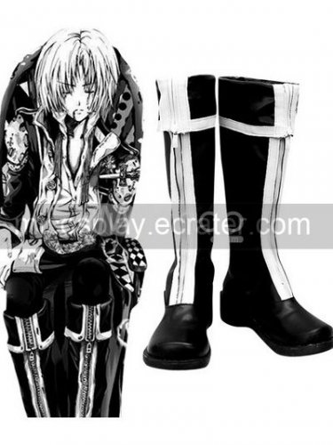 D.Gray-man Lavi Imitated Leather Cosplay Shoes