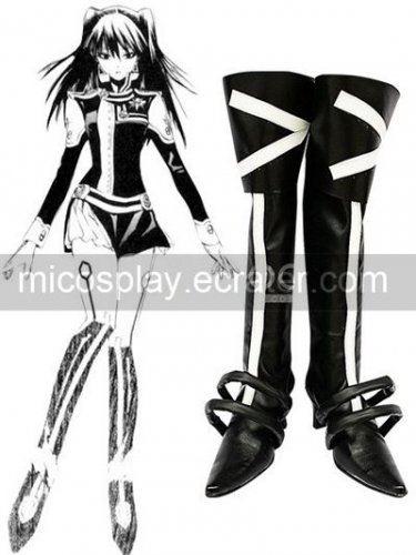 D.Gray-man Lenalee Lee Imitated Leather Cosplay Shoes