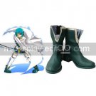 Deep Green 1 12 Heel Puella Magi Madoka Magica Faux Leather Cosplay Shoes