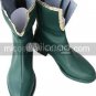 Deep Green 1 12 Heel Puella Magi Madoka Magica Faux Leather Cosplay Shoes
