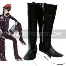 DGRAYMAN Black 1 35'' Heel Faux Leather Cosplay Shoes