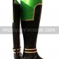 Dynasty Warrior Black 3 12'' Heel Faux Leather Cosplay Shoes