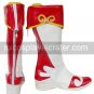 Dynasty Warriors Xiao Qiao Imitated Leather Rubber Cosplay Shoes