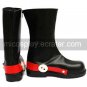 Erementar Gerad Black 1 15'' Heel Faux Leather Cosplay Shoes