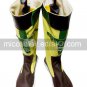 FFX Rikku Imitated Leather Rubber Cosplay Boots