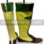 FFX Rikku Imitated Leather Rubber Cosplay Boots
