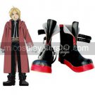 Fullmetal Alchemist Edward Elric Imitated Leather Foam Cosplay Shoes