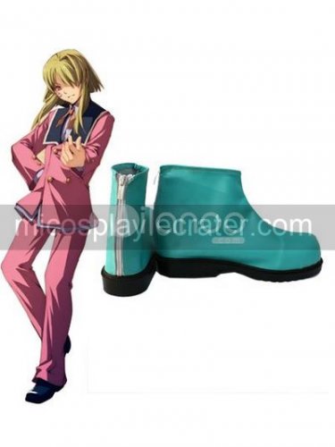 Green 1 15 Heel First Chapter Campaleila Faux Leather Cosplay Shoes
