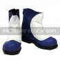 Guilty Gear White And Blue 1 15'' Heel Faux Leather Cosplay Shoes