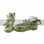 Handmade Beige PU Leather 2cm Flat Casual Lolita Shoes