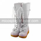 Handmade Black PU Leather 6cm Wedge Sweet Lolita Boots with Bow