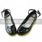 Handmade Black PU Leather 7cm Classic Lolita Shoes