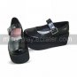 Handmade Black PU Leather 9cm Platform Gothic Lolita Shoes