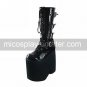 Handmade Black PU Leather 20cm Platform Punk Lolita Boots