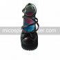 Handmade Brown PU Leather 8cm Platform Gothic Lolita Shoes with Bow