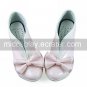 Handmade Pink and White High Gross PU Leather 6.3cm High Heel Princess Lolita Shoes