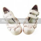 Handmade Pink PU Leather 4.5cm High Heel Sweet Lolita Shoes with Bow 1