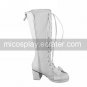 Handmade Pink PU Leather 6.3cm High Heel Sweet Lolita Boots