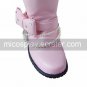 Handmade PU Leather 2.5cm Flat Sweet Lolita Boots