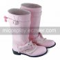 Handmade PU Leather 2.5cm Flat Sweet Lolita Boots