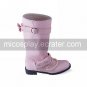 Handmade PU Leather 2.5cm Flat Sweet Lolita Boots