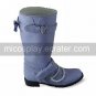 Handmade PU Leather 2.5cm Flat Sweet Lolita Boots
