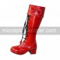 Handmade PU Leather 4.5cm High Heel Sweet Lolita Boots