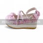 Handmade PU Leather 5cm Wedge Sweet Lolita Shoes with Bow1