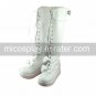 Handmade PU Leather 7cm Wedge Sweet Lolita Boots