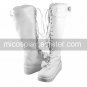 Handmade PU Leather 7cm Wedge Sweet Lolita Boots
