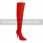 Handmade PU Leather 11cm High Heel Classic Lolita Boots