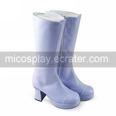Handmade Purple 7.5cm High Heel Country Lolita Boots