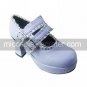 Handmade Purple PU Leather 7.5cm High Heel Classic Lolita Shoes