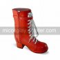Handmade Red 4.5cm High Heel Sweet Lolita Boots