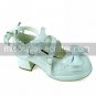 Handmade Red and White PU Leather 4.5cm High Heel Sweet Lolita Shoes