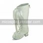 Handmade White PU Leather 4.5cm High Heel Classic Lolita Boots1