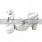 Handmade White PU Leather 7.5cm High Heel Sweet Lolita Shoes